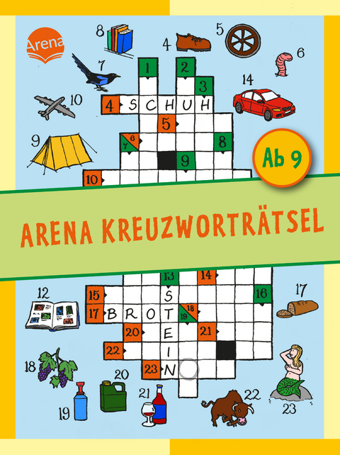 Arena Kreuzwortr&auml;tsel. Ab 9 Jahren - Stefan Haller