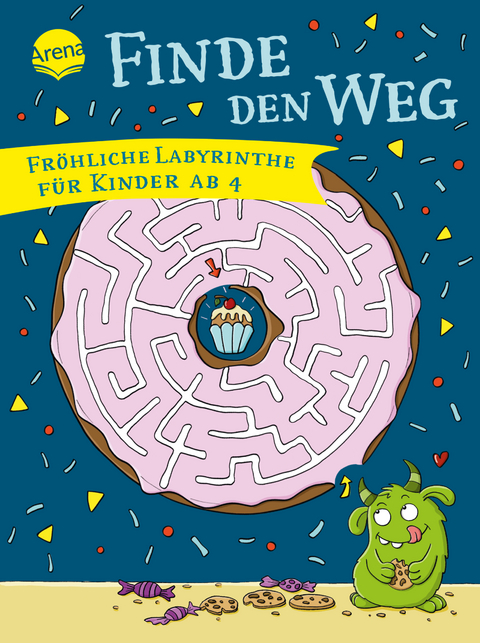 Finde den Weg. Fr&ouml;hliche Labyrinthe f&uuml;r Kinder ab 4 - Melanie Kraft
