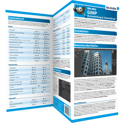 GIMP - Kurzanleitung & Tastenk&uuml;rzel - Ulrich Dorn