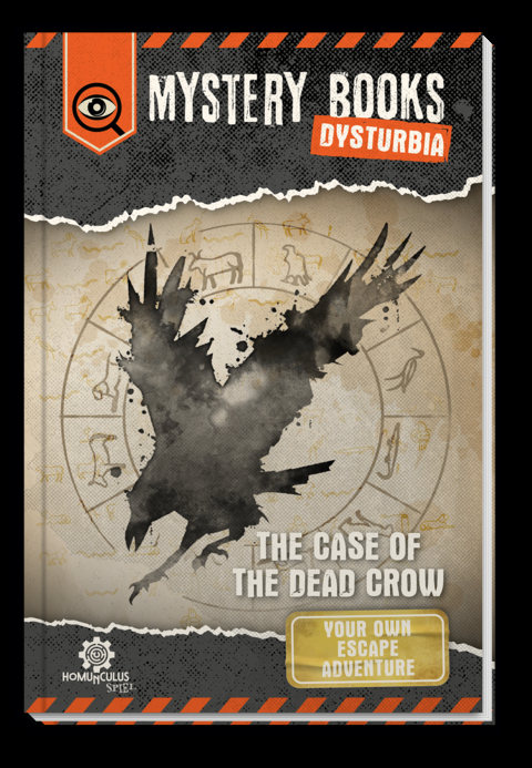 MYSTERY BOOK Dysturbia: The Case of the Dead Crow - Alexander Diener, Daniel Wehr