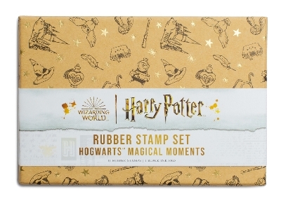 Harry Potter: Hogwarts Magical Moments Rubber Stamp Set -  Insight Editions