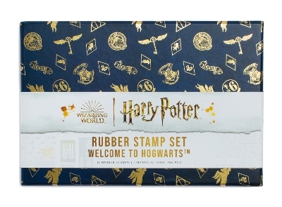 Harry Potter: Welcome to Hogwarts Rubber Stamp Set -  Insight Editions