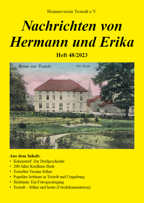 Nachrichten von Hermann und Erika Heft 48/2023 - 