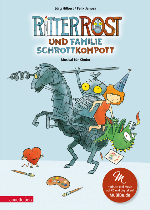Ritter Rost 21: Ritter Rost und Familie Schrottkompott (Ritter Rost mit CD und zum Streamen, Bd. 21) - Jörg Hilbert, Felix Janosa