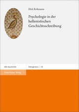 Psychologie in der hellenistischen Geschichtsschreibung - Dirk Rohmann