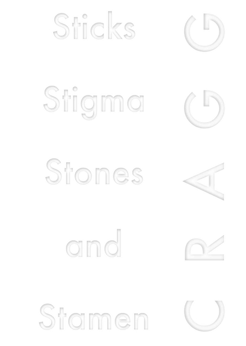 Tony Cragg: Sticks, Stigma, Stones and Stamen &ndash; The Munich Sketch Book. - 