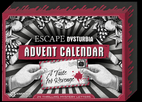 ESCAPE Dysturbia Advent Calendar: A Taste for Revenge - Annekatrin Baumann