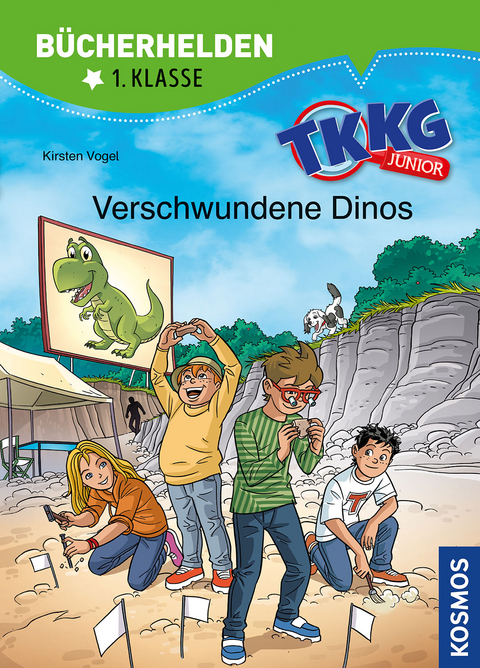 TKKG Junior, B&uuml;cherhelden 1. Klasse, Verschwundene Dinos - Kirsten Vogel