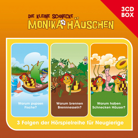 Die kleine Schnecke Monika H&auml;uschen - 3-CD H&ouml;rspielbox Vol. 5 - Kati Naumann