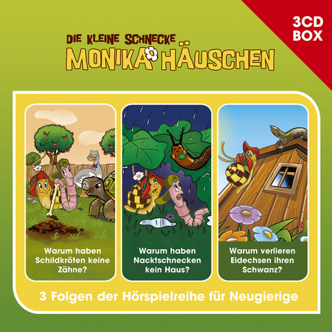 Die kleine Schnecke Monika H&auml;uschen - 3-CD H&ouml;rspielbox Vol. 6 - Kati Naumann