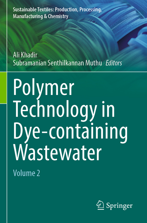 Polymer Technology in Dye-containing Wastewater - 