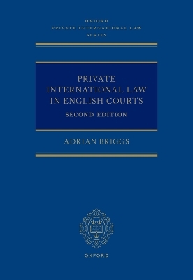 Private International Law in English Courts - Adrian Briggs