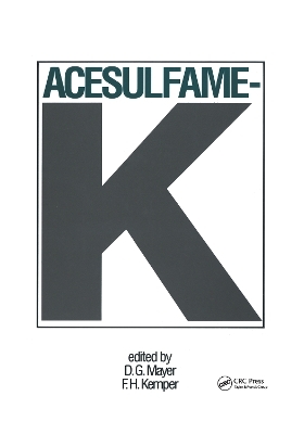 Acesulfame-k - D. Mayer