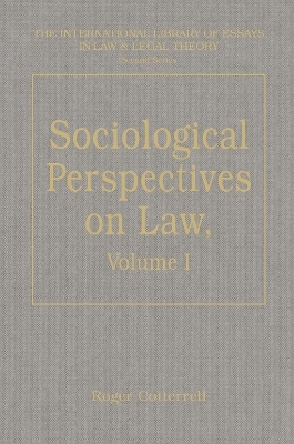 Sociological Perspectives on Law, Volumes I and II