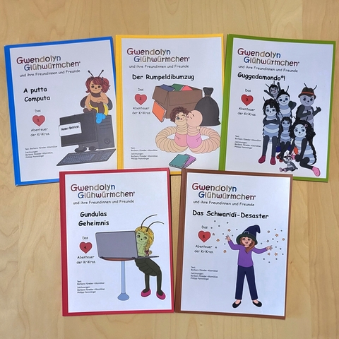 Gwendolyn Gl&uuml;hw&uuml;rmchen und ihre Freundinnen und Freunde - Barbara F&uuml;reder-Kitzm&uuml;ller