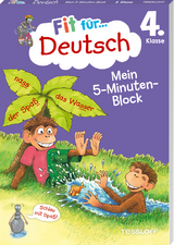 Fit f&uuml;r Deutsch 4. Klasse. Mein 5-Minuten-Block - Werner Zenker