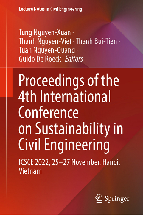 Proceedings of the 4th International Conference on Sustainability in Civil Engineering - 