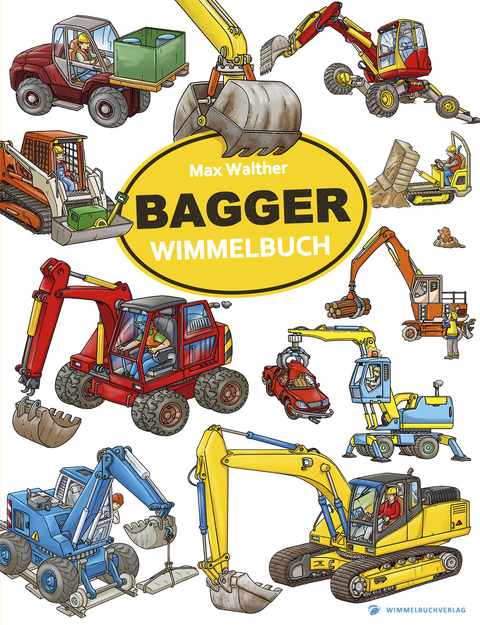 Bagger Wimmelbuch Pocket