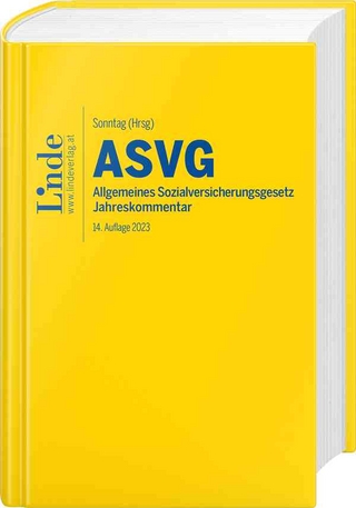 ASVG | Allgemeines Sozialversicherungsgesetz 2023