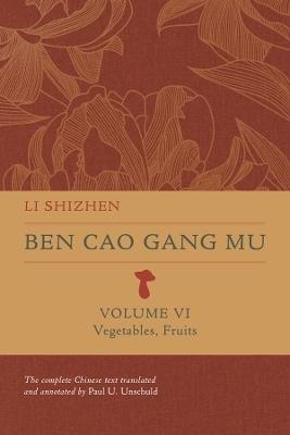 Ben Cao Gang Mu, Volume VI - Shizhen Li