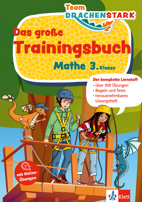 Klett Team Drachenstark: Das gro&szlig;e Trainingsbuch Mathe 3. Klasse