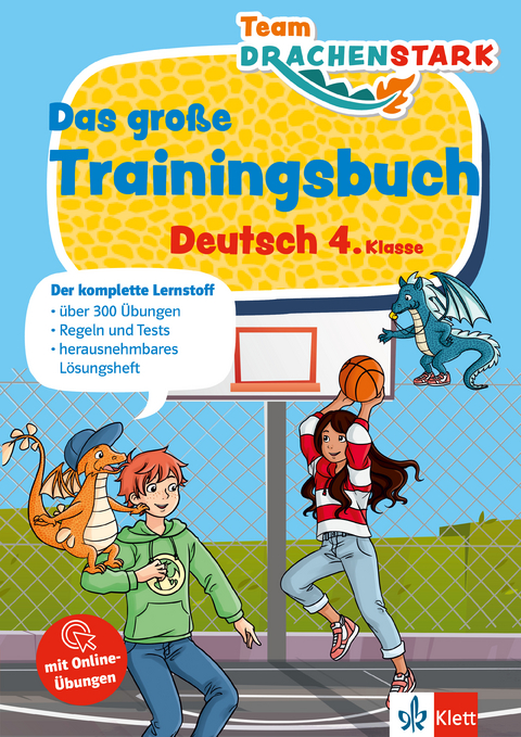 Klett Team Drachenstark: Das gro&szlig;e Trainingsbuch Deutsch 4. Klasse