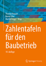 Zahlentafeln für den Baubetrieb - 