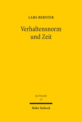 Verhaltensnorm und Zeit - Lars Berster