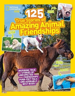 National Geographic Kids 125 True Stories of Amazing Animal Friendships - Lisa M. Gerry