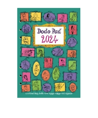 The Dodo Pad Filofax-Compatible 2024 A5 Refill Diary - Week to View Calendar Year - Lord Dodo