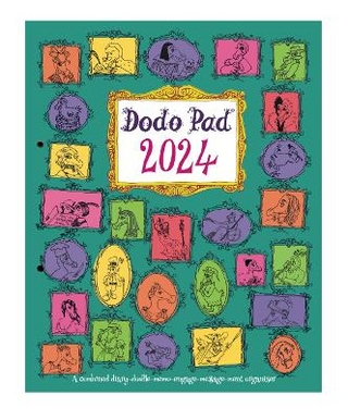The Dodo Pad LOOSE-LEAF Desk Diary 2024 - Week to View Calendar Year Diary - Lord Dodo