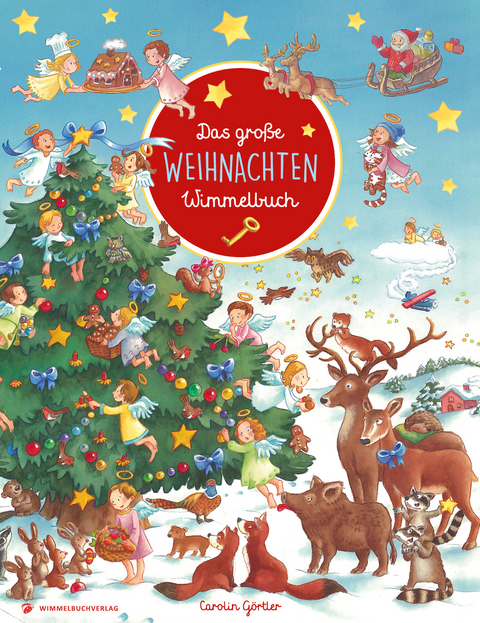 Das gro&szlig;e Weihnachten Wimmelbuch