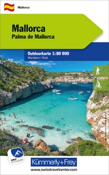 K&uuml;mmerly+Frey Outdoorkarte Mallorca 1:80.000