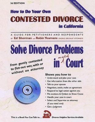 How to Do Your Own Contested Divorce in California