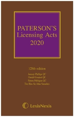 Paterson's Licensing Acts 2020