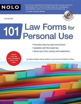 101 Law Forms for Personal Use - Robin Leonard, Ralph Warner