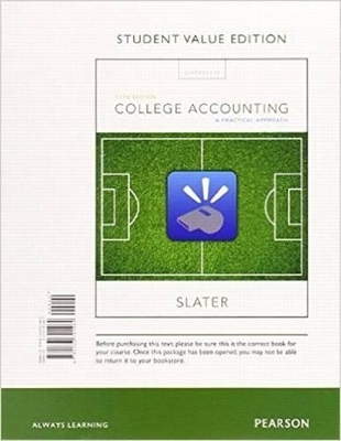 College Accounting - Jeffrey Slater