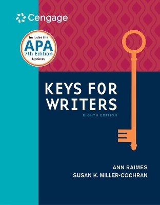 Bundle: Keys for Writers, 8th + Mindtap English, 1 Term (6 Months) Printed Access Card