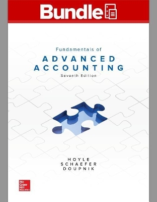 Gen Combo Looseleaf Fundamentals of Advanced Accounting; Connect Access Card - Joe Ben Hoyle, Thomas Schaefer, Timothy Doupnik