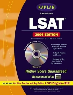 Kaplan Lsat 2004 with CD-Rom