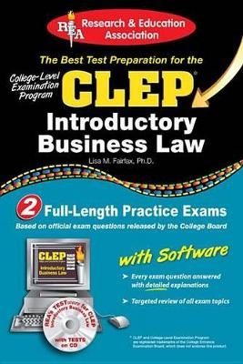 CLEP(R) Introductory Business Law with CD - Lisa M Fairfax