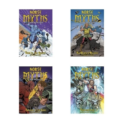 Norse Myths: A Viking Graphic Novel - Carl Bowen