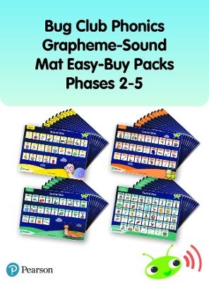 Bug Club Phonics Grapheme-Sound Mat Easy-Buy Packs Phases 2-5