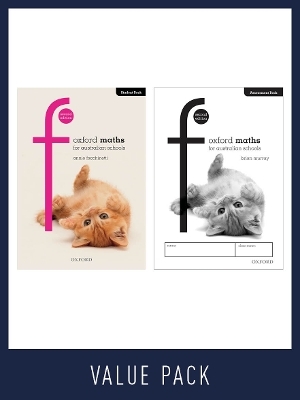 Oxford Maths for Australian Schools Student and Assessment Book Yr F Value Pack