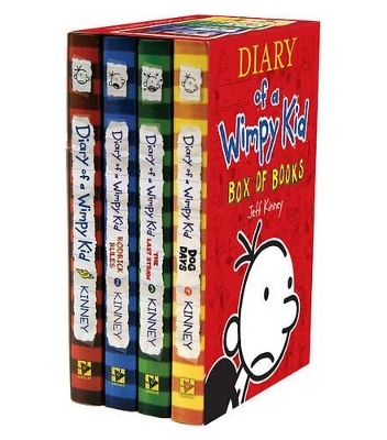 Diary of a Wimpy Kid Box of Books - Jeff Kinney
