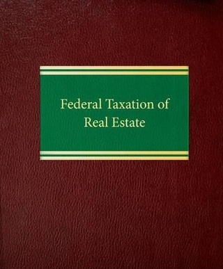Federal Taxation of Real Estate