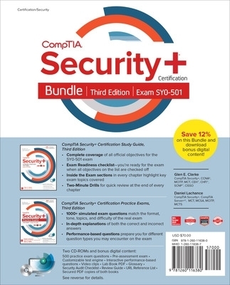CompTIA Security+ Certification Bundle, Third Edition (Exam SY0-501) - Glen E. Clarke, Daniel Lachance