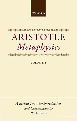 Metaphysics -  Aristotle