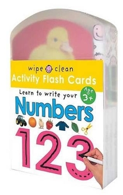 Wipe Clean: Activity Flash Cards Numbers