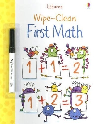 Wipe-Clean First Math